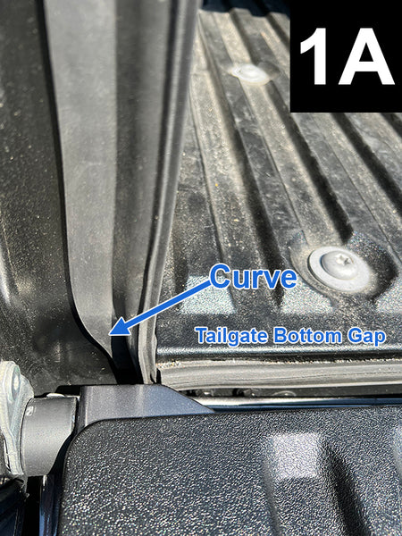 ESI Ultimate Tailgate Seal with Taper Seal Compatible with Toyota Tundra