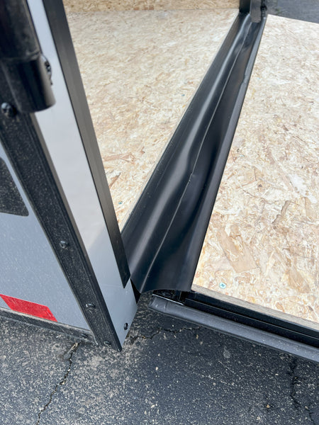 ESI ROK BLOCK TRAILER Ramp Door Gap Cover for Toy Haulers and Trailers