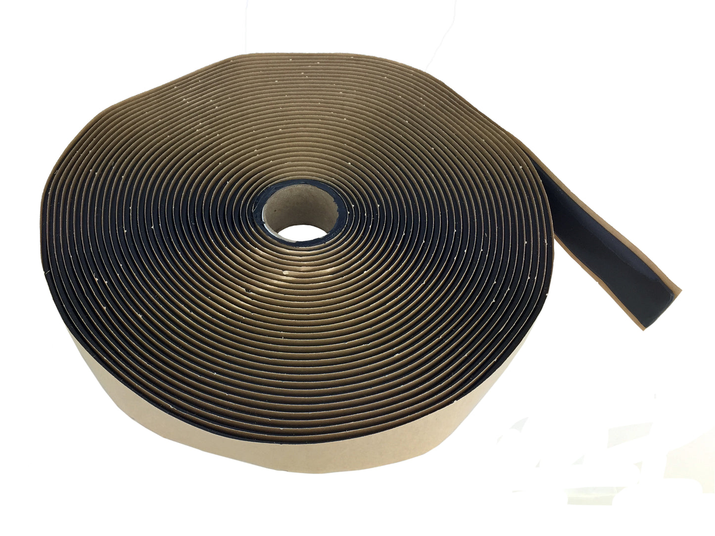 GSSI Putty Tape Butyl Tape 1/8" x 1" x 50' Black, 50ft Roll Sealant