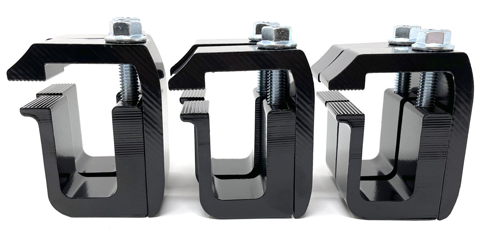 GCi STRONGER BY DESIGN G-1 Clamp for Truck Cap/Camper Shell 6pk. BLACK