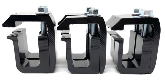 GCi STRONGER BY DESIGN G-1 Clamp for Truck Cap/Camper Shell 6pk. BLACK