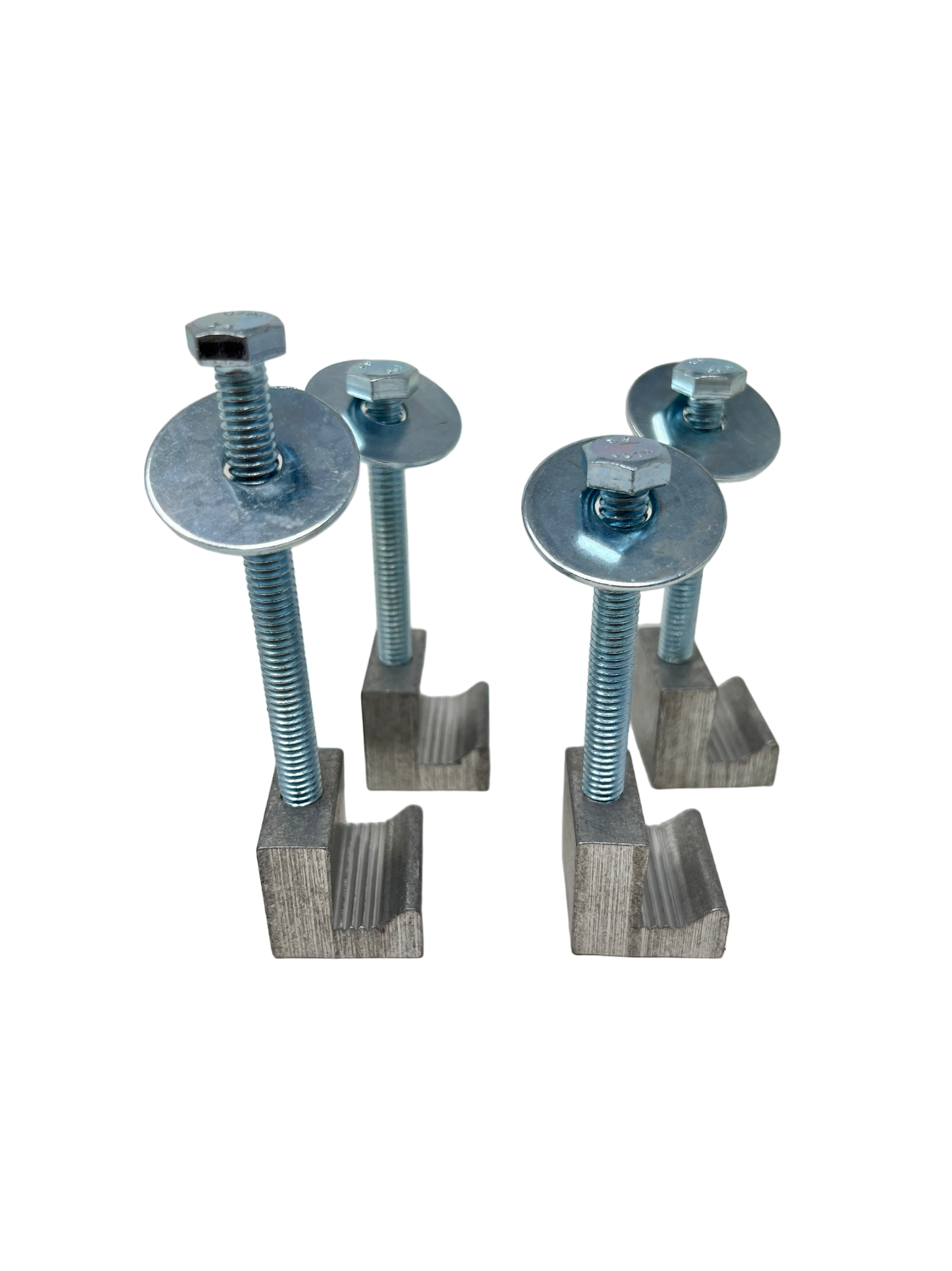 G-31 Mounting J Hook Clamp for Crossover Truck Toolbox, 4 pack, 6000 Series Structural Aluminum, MADE IN USA