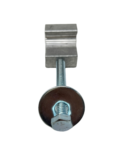 G-31 Mounting J Hook Clamp for Crossover Truck Toolbox, 4 pack, 6000 Series Structural Aluminum, MADE IN USA