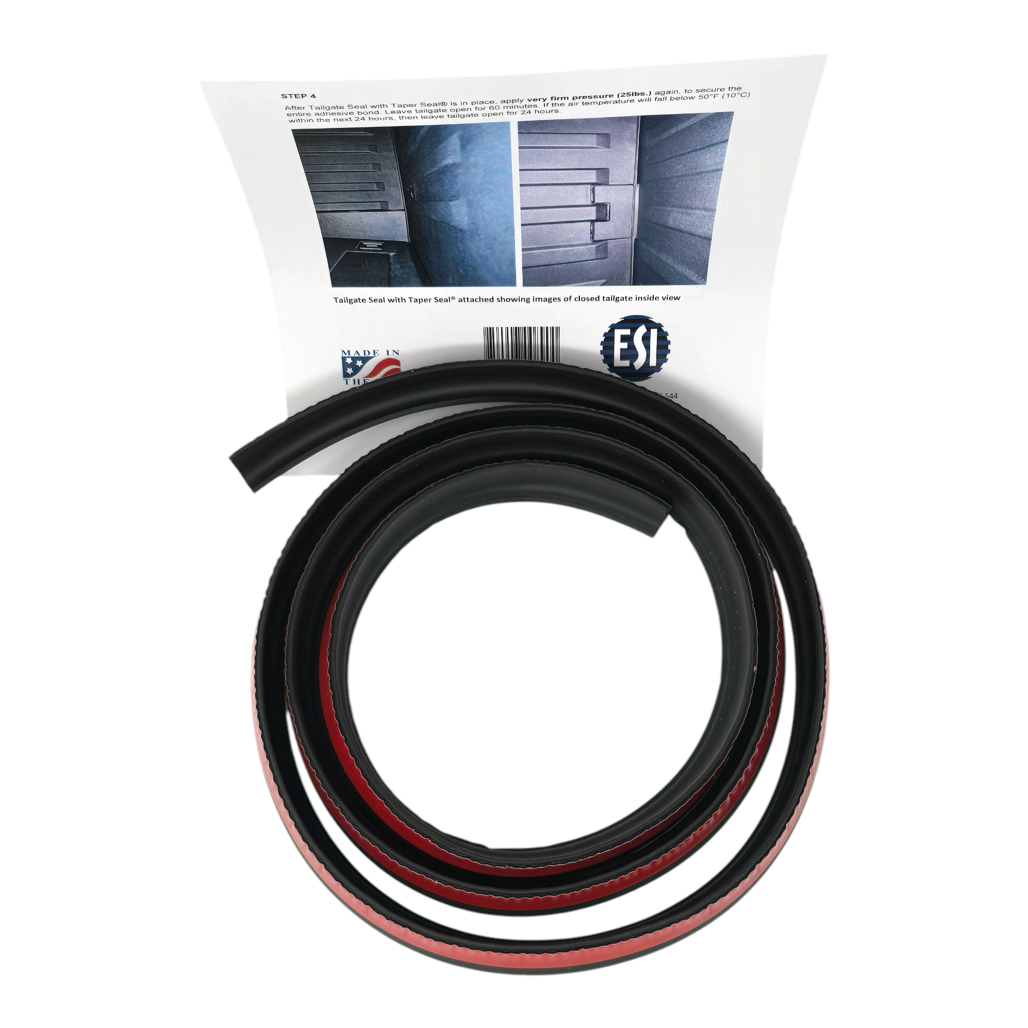 ESI Ultimate Tailgate Seal with Taper Seal Compatible with Tesla Cybertruck