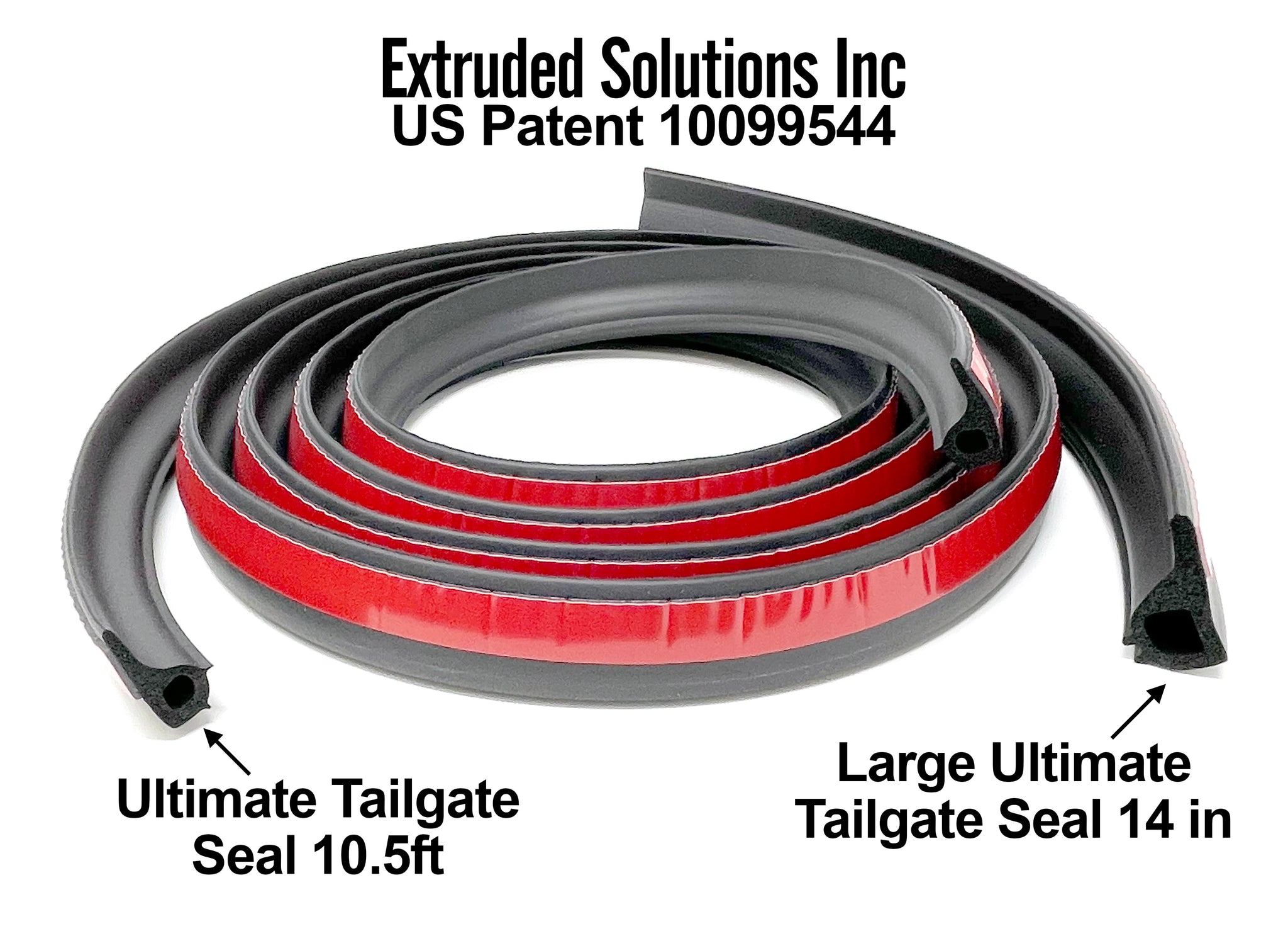 ESI Ultimate Tailgate Seal with Taper Seal Compatible with Nissan Frontier 2022 and Newer