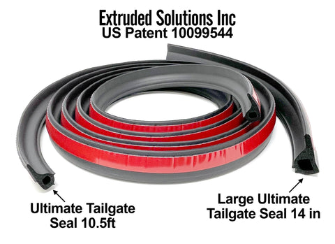 ESI Ultimate Tailgate Seal with Taper Seal Compatible with 2015 and Newer GMC Canyon