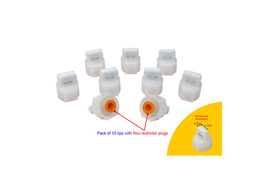 Felt Tip Applicators 0.750" x 0.312" (Qty. of 10)