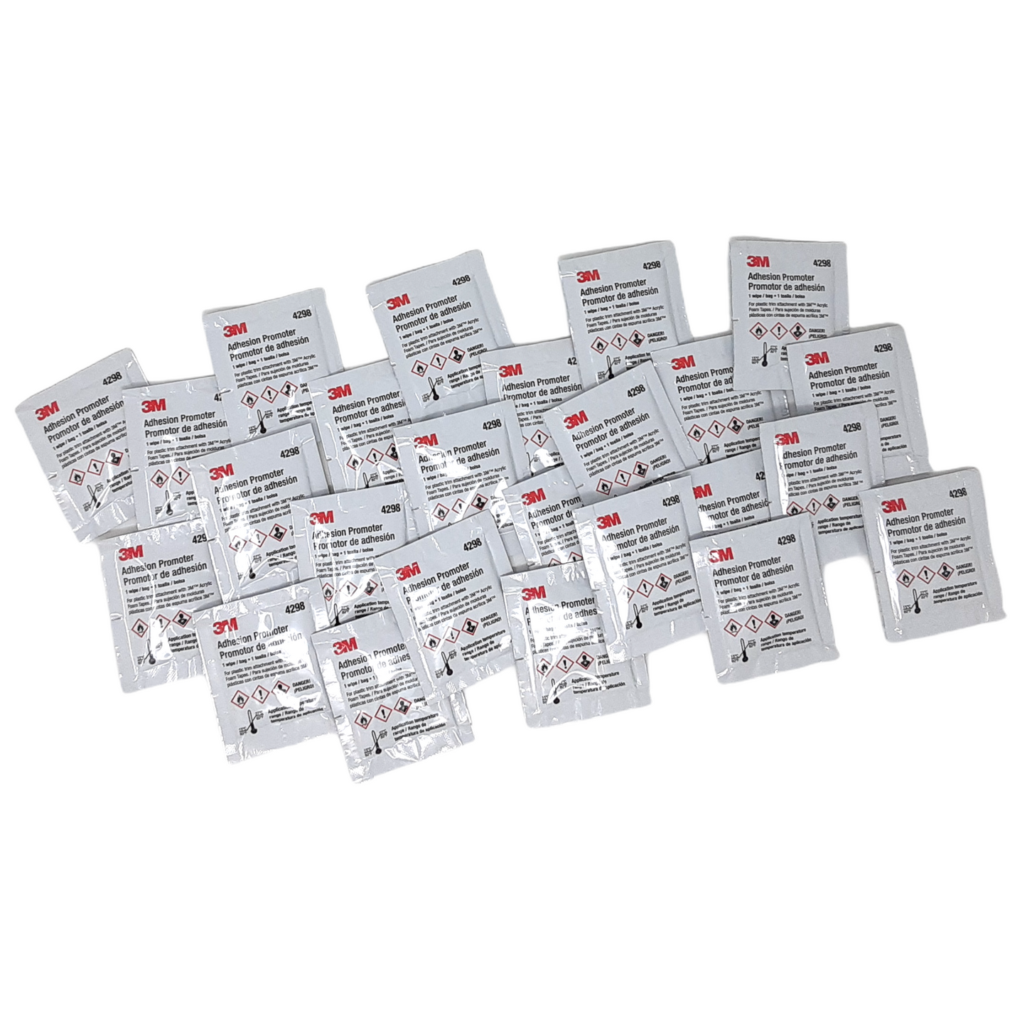 3M 4298 Adhesion Promoter, Sponge Applicator 25pk