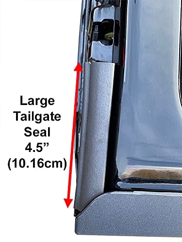 ESI Ultimate Tailgate Seal with Taper Seal Compatible with 2020 and Newer Chevrolet Silverado and GMC Sierra 2500 and 3500