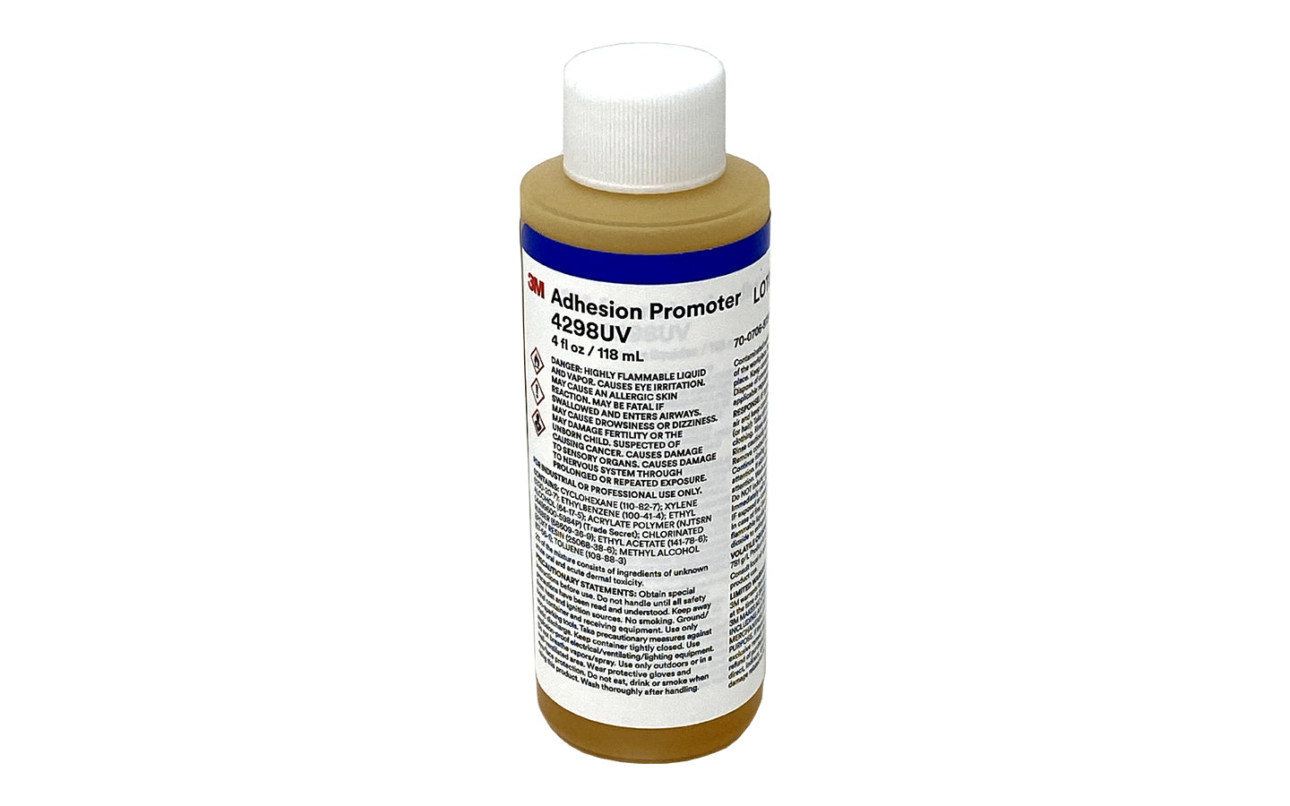 3M 4298 Adhesion Promoter Tape Primer 4 fl oz / 118 mL Bottle