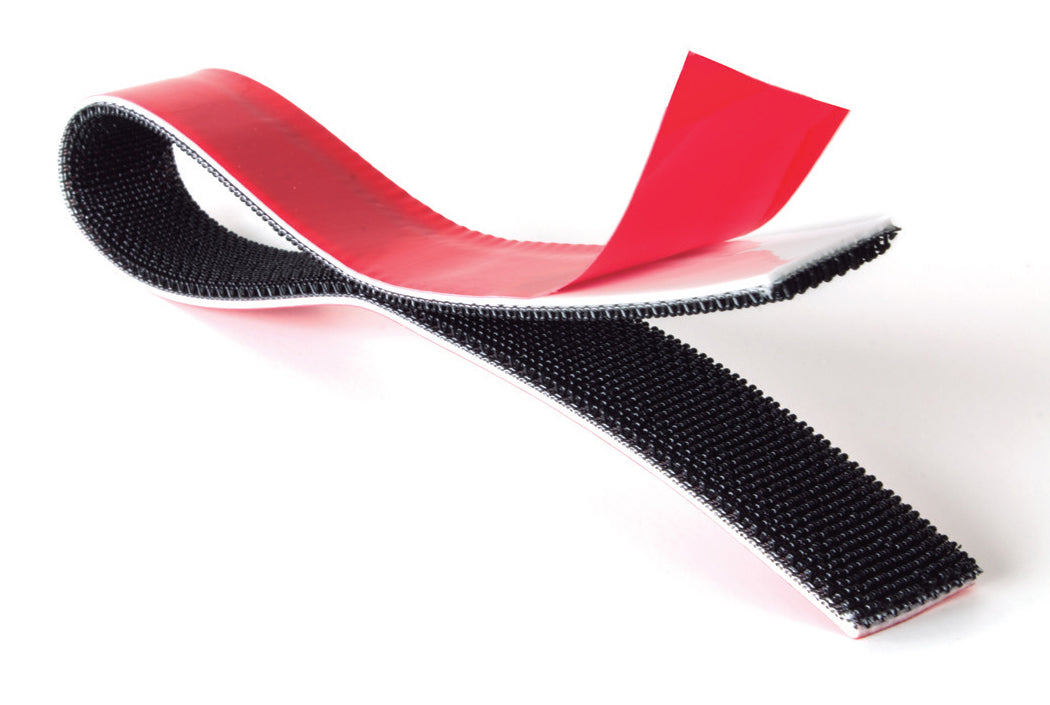 VELCRO® Brand ALFA-LOK™ Re-closable Fastener 1" W Suitable for Vinyl, Polyacrylic/PMMA & Polycarbonate