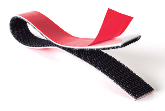 VELCRO® Brand ALFA-LOK™ Re-closable Fastener 1" W Suitable for Vinyl, Polyacrylic/PMMA & Polycarbonate