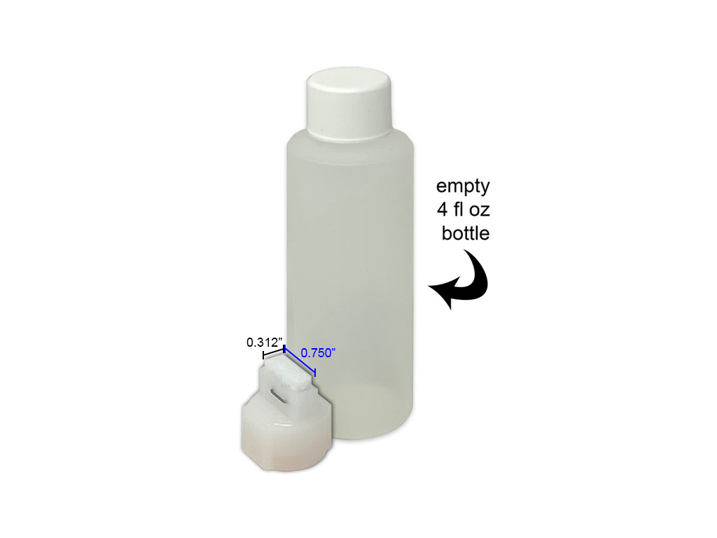 Felt Tip Applicator 0.750" x 0.312" with Bottle for Dispensing Liquids