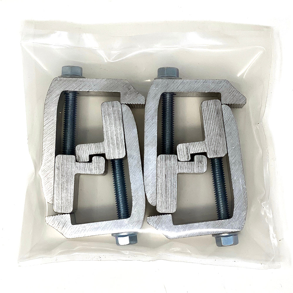 GCi G-120 Mounting Clamp for Toyota Tundra '07 and Newer w/Cargo Rail & Tacoma '05 and Newer w/Cargo Rail. Set of 4