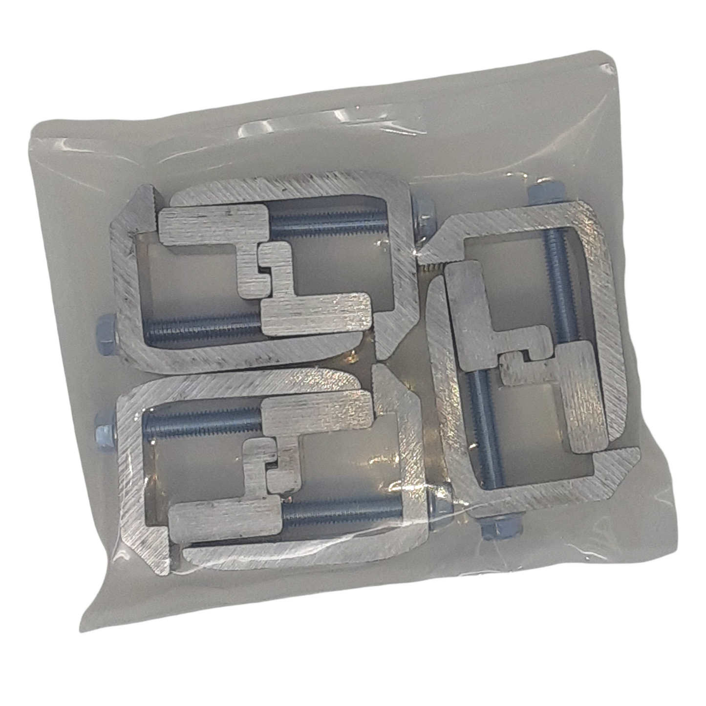 GCi G-120 Utility Rail System Mounting Clamps for Caps and Camper Shells (1 7/8 inch, 6 pack)