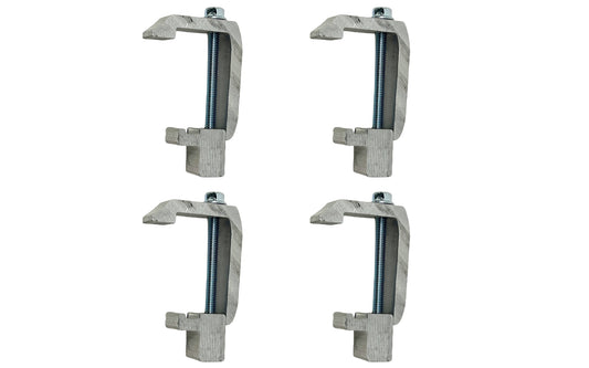 GCi STRONGER BY DESIGN G-121 Utility Rail System Mounting Clamps for Caps and Camper Shells on Toyota Tundra '07 & Newer, Tacoma '07 and Newer and Jeep Gladiator (1 3/4 inch, 4 pk)