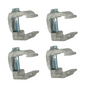 GCi STRONGER BY DESIGN G-16 Pinch Tonneau Cover Clamps for Select Tonneau Covers (4 Pack) Some Roll Up Covers and Tops