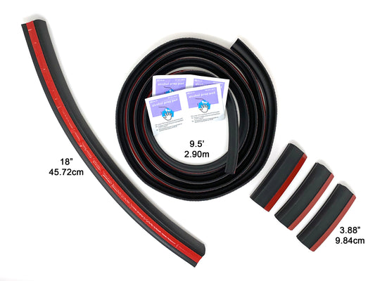 ESI Ultimate Tailgate Seal with Taper Seal Compatible with RAM with RamBox 2009 to 2023 Classic Body Style and 2019 and newer RAM with RamBox New Body Style