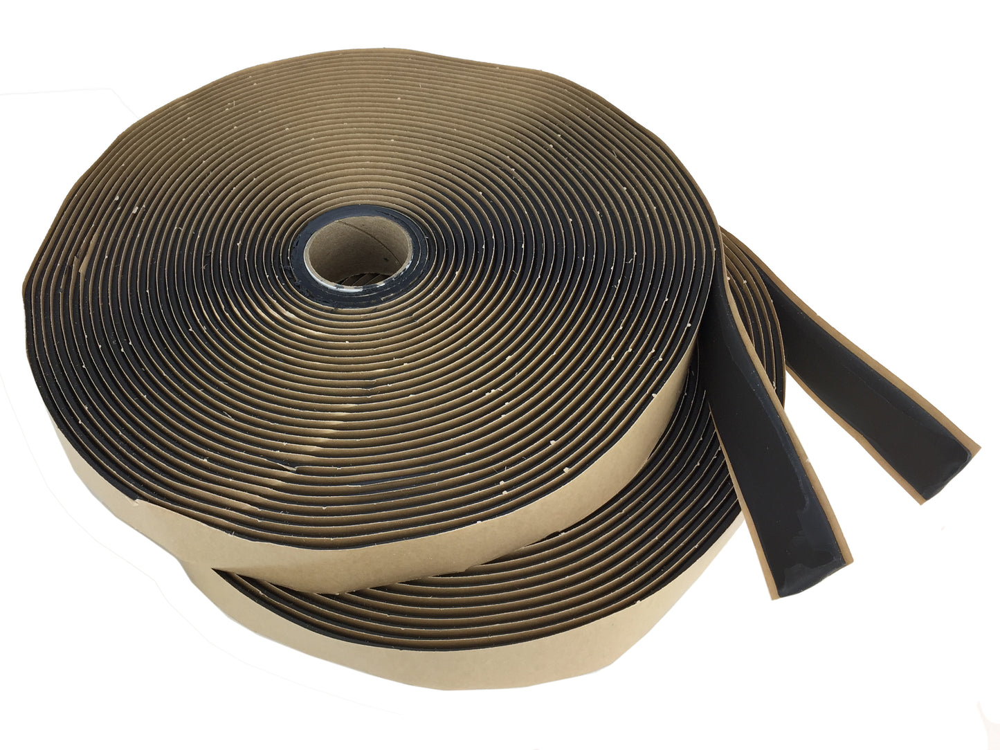 GSSI Putty Tape Butyl Tape 1/8" x 1" x 50' Black, 100ft Roll Sealant (2 rolls of 50ft)