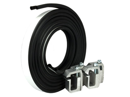 Super Cap Seal 23ft & 4 Silver G-1 Clamps for mounting Truck Cap, Shell up to 200 lbs.