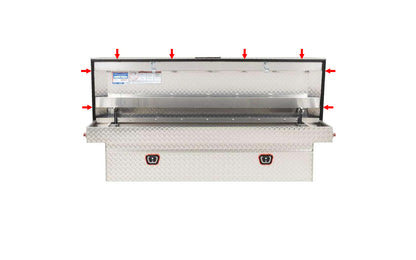 Toolbox Weather Seal / Gasket 15FT Length— Weatherstripping for Most Truck Tool Boxes