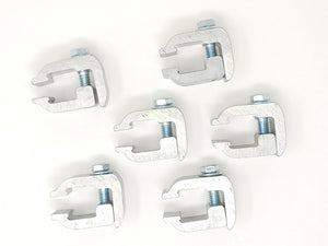 GCi Stronger by Design G-16 1.75 Bolt Pinch Clamps for Inside Mount Tonneau Covers (6 Pack)